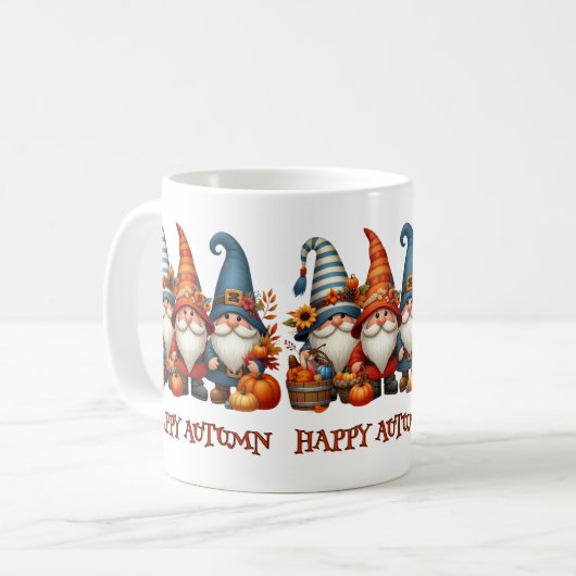 Autumn Gnomes Mok (Voorkant links)