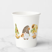Autumn Gnomes Papieren Bekers (Achterkant)
