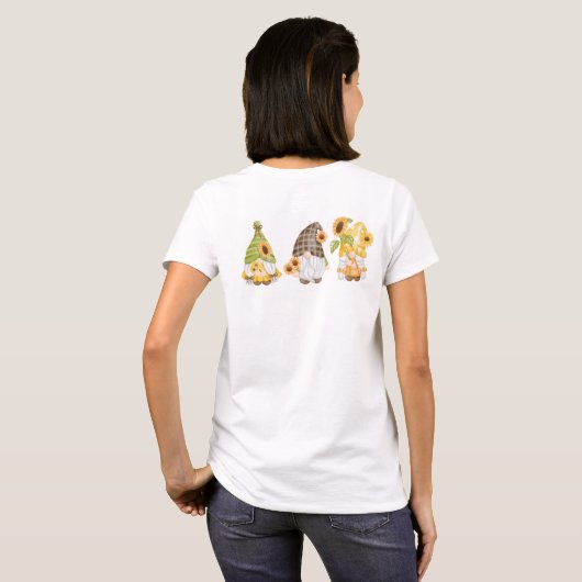 Autumn Gnomes T-shirt (Achterkant volledig)