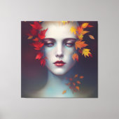 Autumn Goddess Canvas Afdruk (Voorkant)