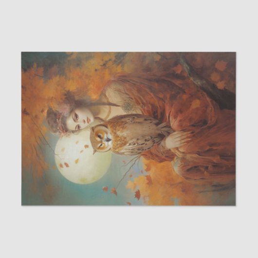 Autumn Goddess Tissuepapier (Voorkant)