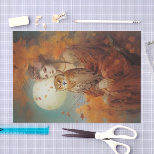 Autumn Goddess Tissuepapier (Craft)