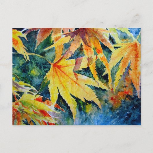 Autumn Gold Briefkaart (Voorkant)