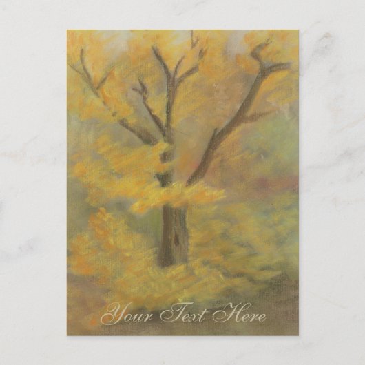 Autumn Gold Briefkaart (Voorkant)