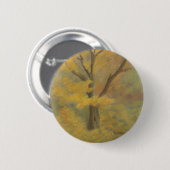 Autumn Gold Ronde Button 5,7 Cm (Voorkant /achterkant)