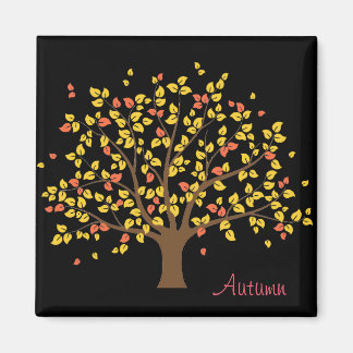 Autumn Gold Tree Magnet
