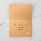 Autumn golden in een waterverf voor het schilderen feestdagen kaart (Binnen)