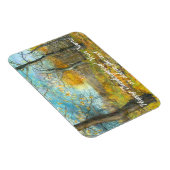 Autumn golden in een waterverf voor het schilderen magneet (Rechterzijde)