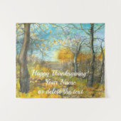 Autumn golden in een waterverf voor het schilderen wandkleed (Voorkant (horizontaal))