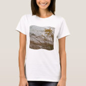Autumn Golden Rod tegen het coole grijze meer van T-shirt (Voorkant)