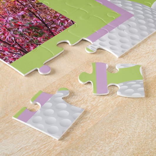 Autumn Golf Course & Ball Legpuzzel (Zijkant)