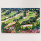 Autumn Golf Course Foto: Geen rand Legpuzzel (Horizontaal)