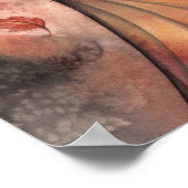 Autumn Gothic Fairy Fantasy Art Poster (Hoek)