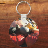 Autumn Gourds en Pumpkin Sleutelhanger (Voorkant)