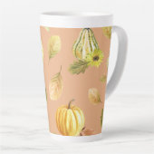 Autumn Gourds Latte Mok (Rechterhoek)