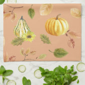 Autumn Gourds Theedoek (Gevouwen)