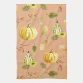 Autumn Gourds Theedoek (Verticaal)