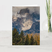 Autumn Grand Tetons Kaart (Voorkant)