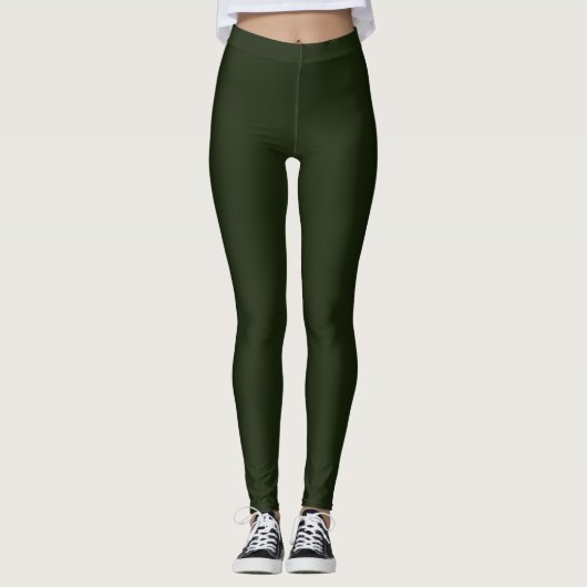 Autumn Green Leggings (Voorkant)
