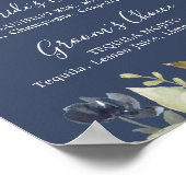 Autumn Greenery | Handtekening Drink zeemacht Poster (Hoek)