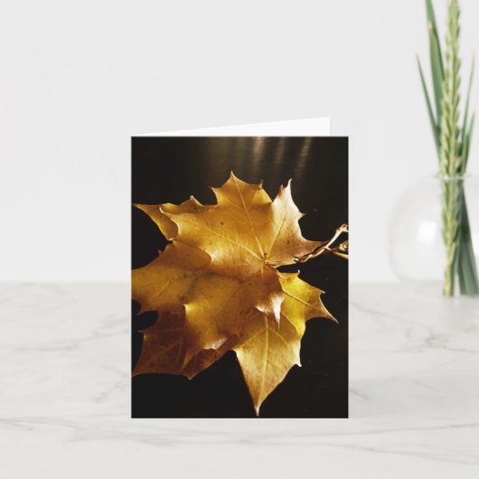 Autumn Greetings Kaart (Voorkant)