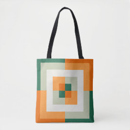 Autumn Groove Labyrinth Tote Bag