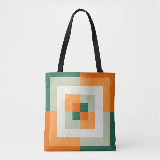 Autumn Groove Labyrinth Tote Bag (Voorkant)