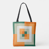 Autumn Groove Labyrinth Tote Bag (Achterkant)
