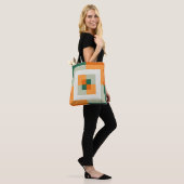 Autumn Groove Labyrinth Tote Bag (Op model)