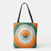 Autumn Groove Orbit Tote Bag (Achterkant)