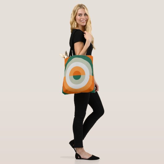 Autumn Groove Orbit Tote Bag (Op model)