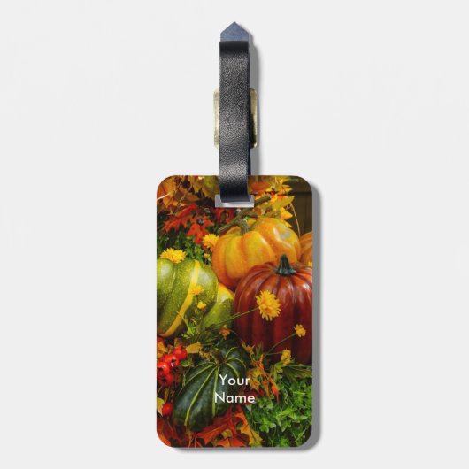Autumn Grouping Bagagelabel (Achterkant verticaal)