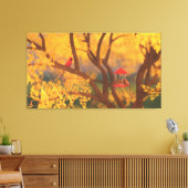 Autumn Guardian Canvas (Insitu (Woonkamer))