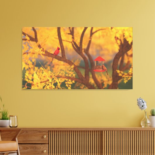 Autumn Guardian Canvas (Insitu (Woonkamer))