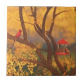 Autumn Guardian Decoratieve Tegel / Trivet Tegeltje (Voorkant)