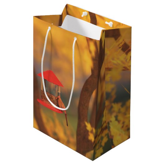 Autumn Guardian Gift Bag Medium Cadeauzakje (Voorkant Gekanteld)