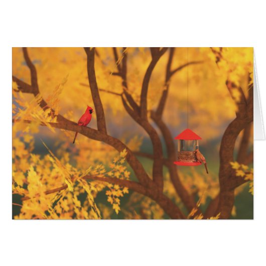 Autumn Guardian Kaart (Voorkant Horizontaal)