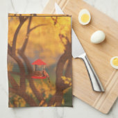 Autumn Guardian Kitchen Towel Theedoek (Quarter Fold)