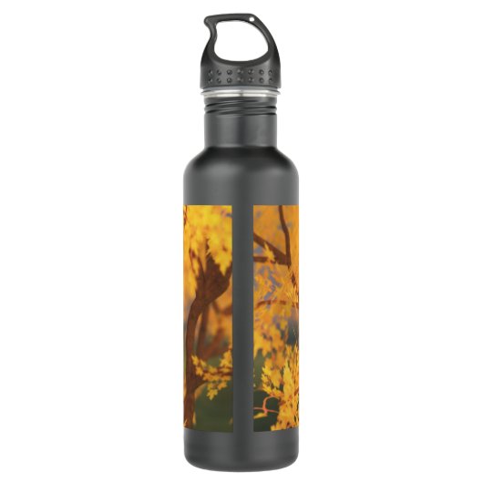 Autumn Guardian Water Bottle Waterfles (Achterkant)