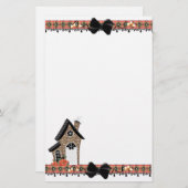 Autumn Halloween Briefpapier (Voorkant / Achterkant)