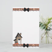 Autumn Halloween Briefpapier (Staand voorkant)