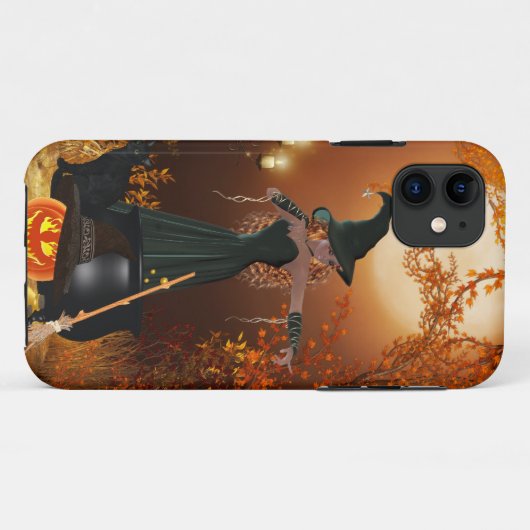 Autumn Halloween Witch Case-Mate iPhone Case (Achterkant (horizontaal))