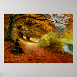 Autumn - Hans Andersen Brendekilde Poster