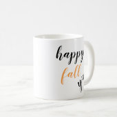 Autumn Happy Herfst Y'all Schattige Trendy Koffiemok (Voorkant rechts)