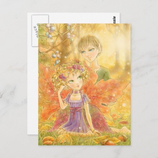 Autumn Harmony Briefkaart (Voorkant / Achterkant)