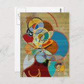 Autumn Harvest - Abstract Briefkaart (Voorkant / Achterkant)