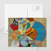 Autumn Harvest - Abstract Briefkaart (Voorkant / Achterkant)