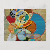 Autumn Harvest - Abstract Briefkaart (Voorkant)