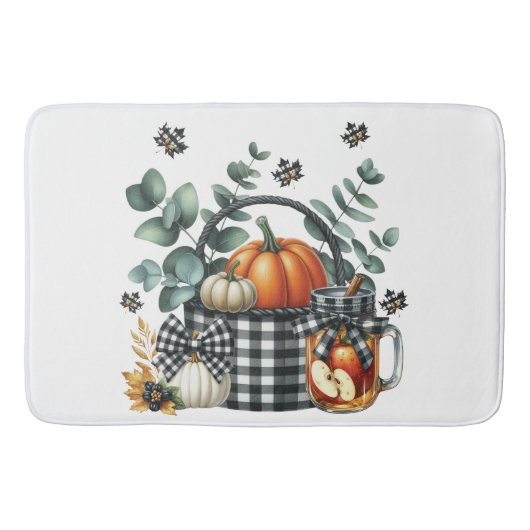 Autumn Harvest Bath Mat (Voorkant)