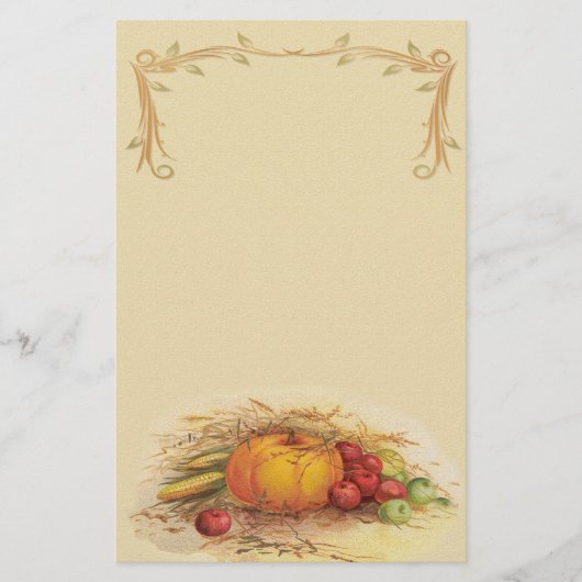 Autumn Harvest Briefpapier (Voorkant)